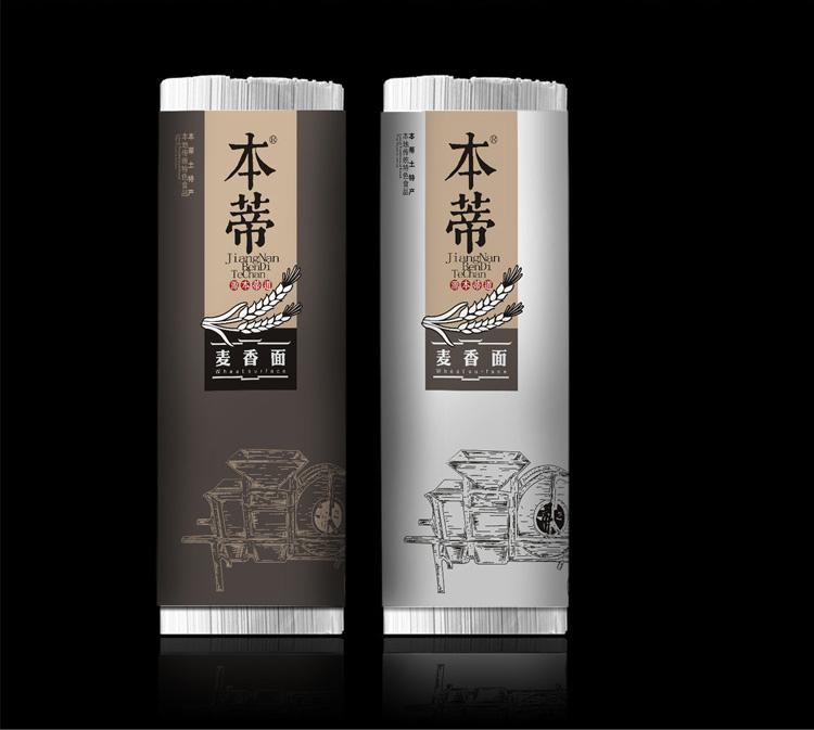 本蒂麦香面包装设计